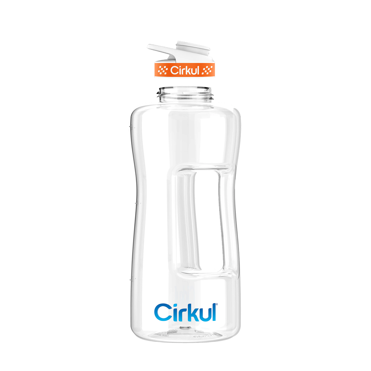 62oz. Plastic Bottle & Comfort Grip Lid
